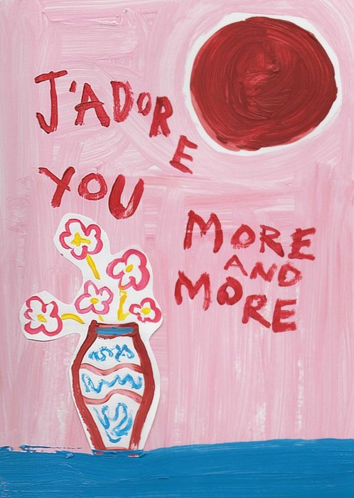 Jadore You More and More Card