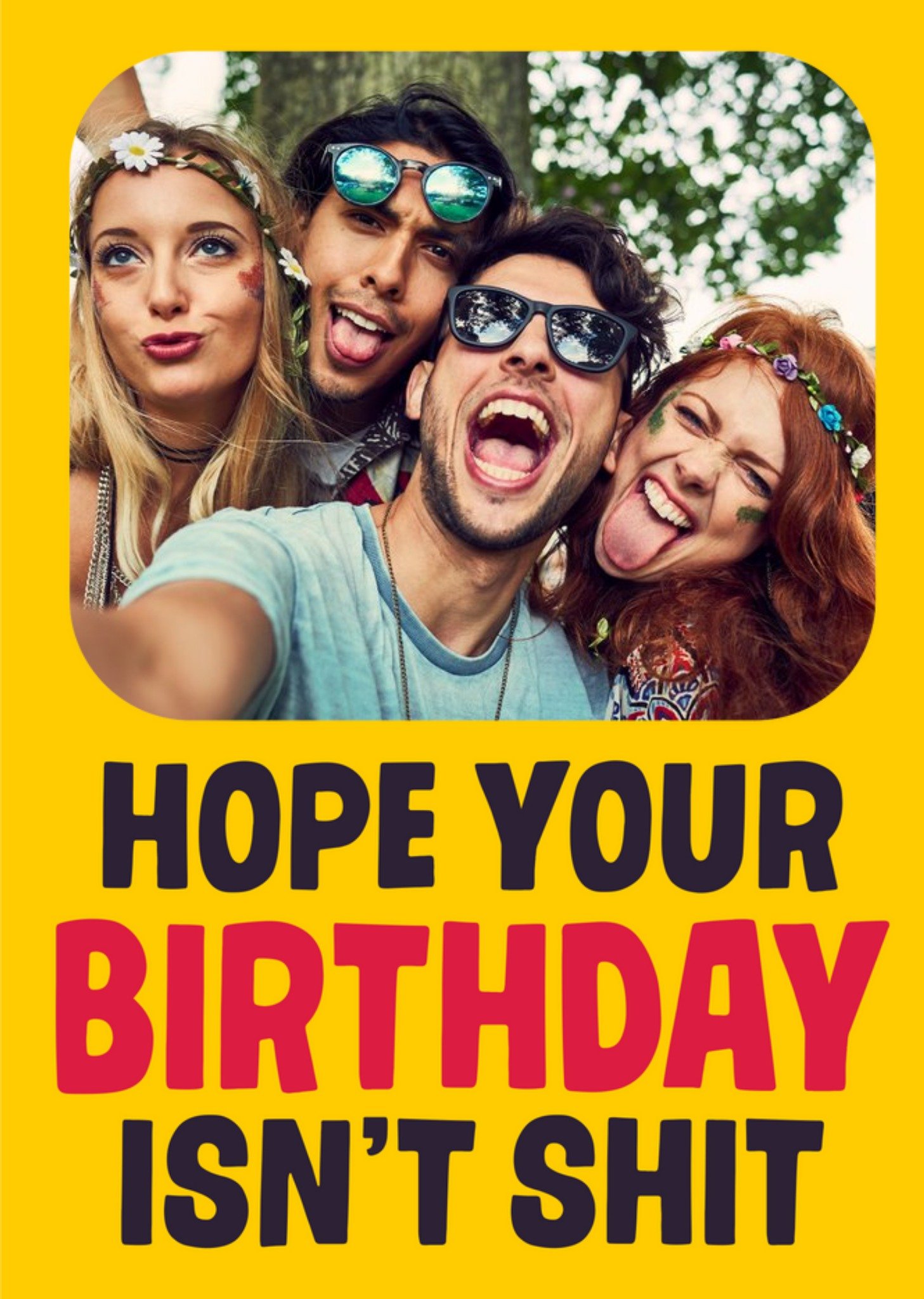 Funny Rude Photo Upload Birthday Card Ecard