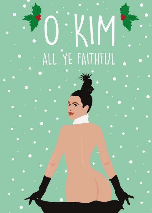 O Kim All Ye Faithful Card