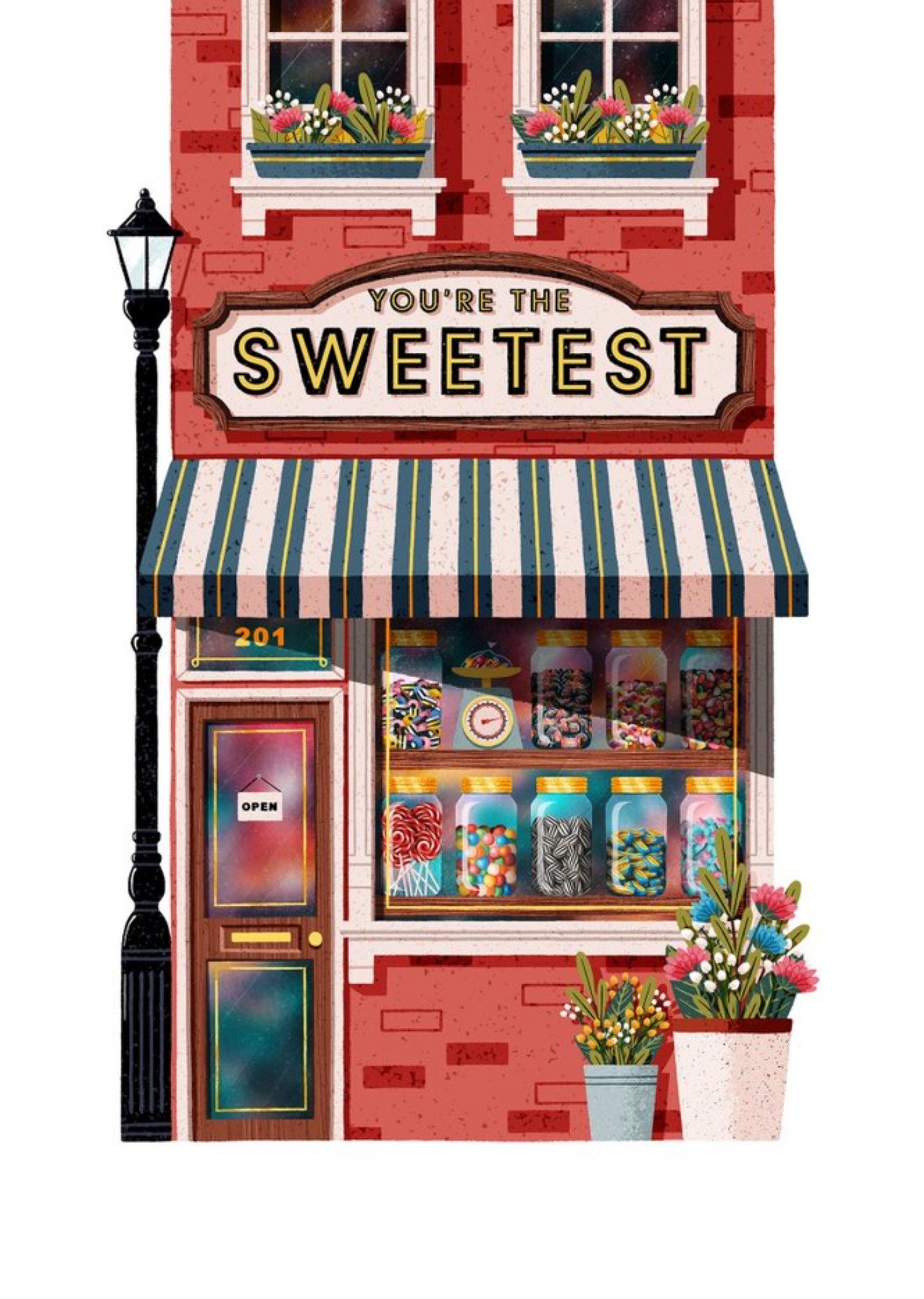 Folio You Are The Sweetest Sweet Shop Thank You Card Ecard