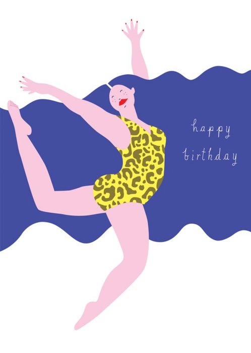 Happy Birthday Dance Card