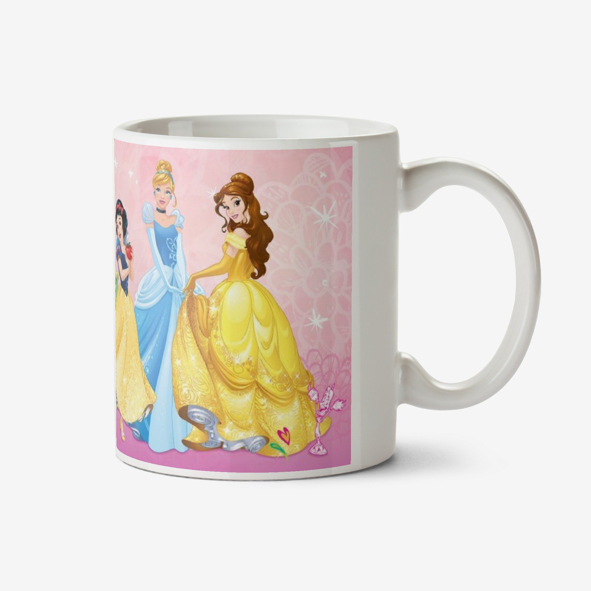 Disney Princesses Disney Princess Collection Pink Personalised Mug Ceramic Mug