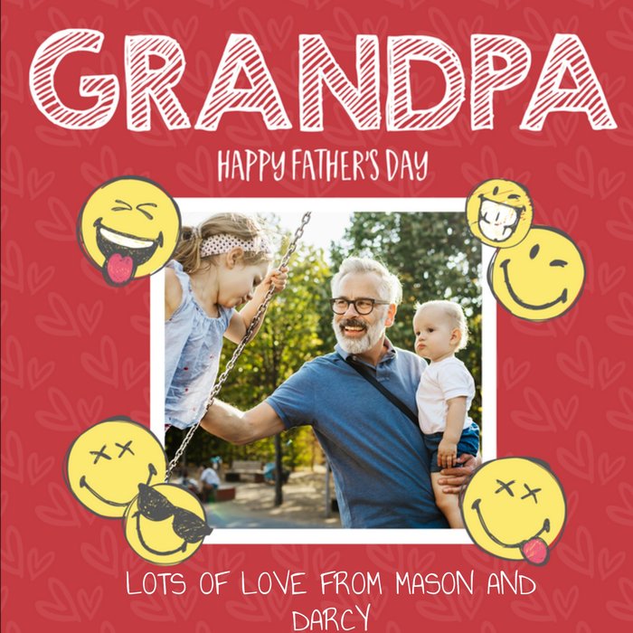 Grandpa Happy Fathers Day Card