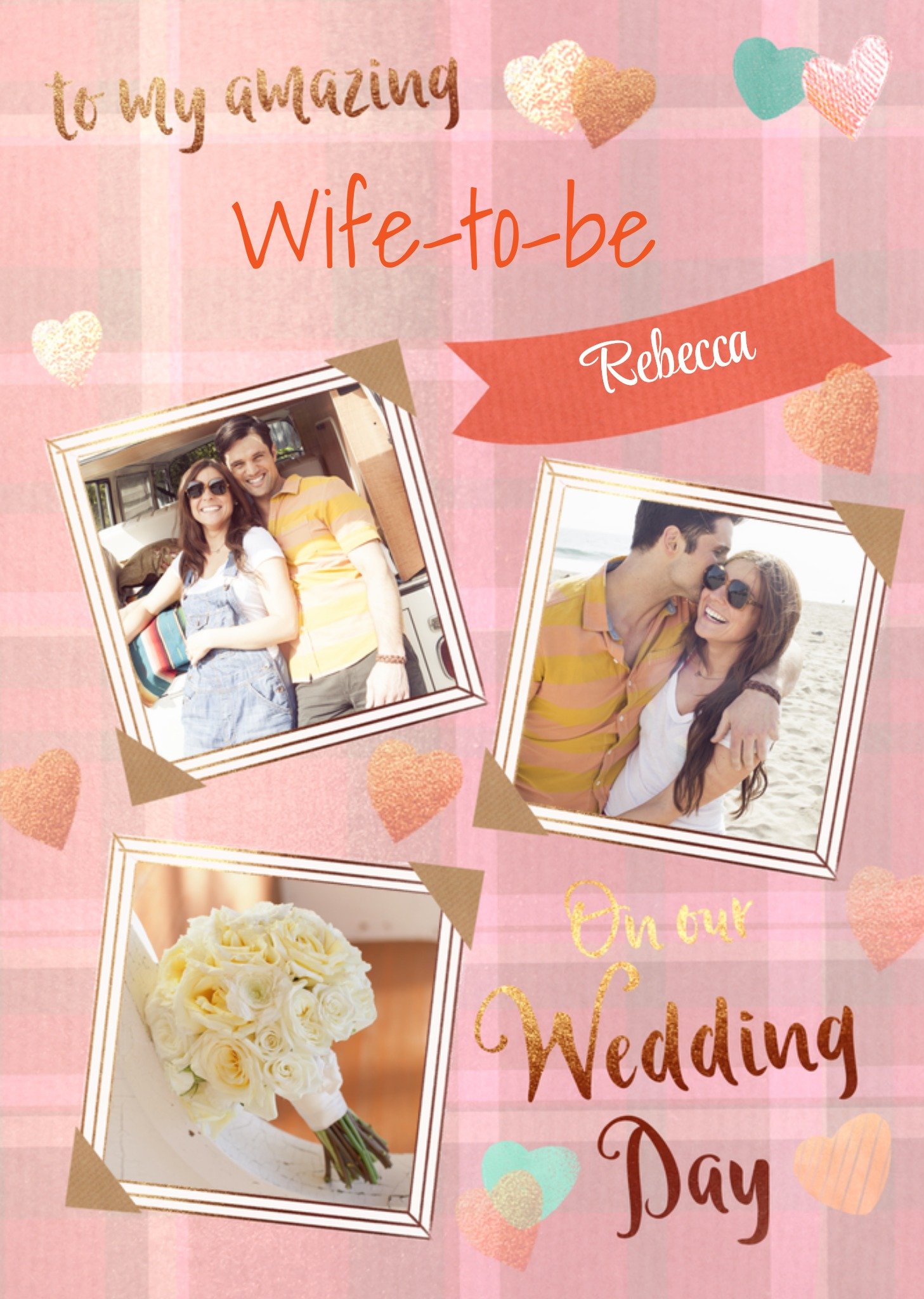 Catherine Worsley Photo Upload Wife Wedding Card Ecard