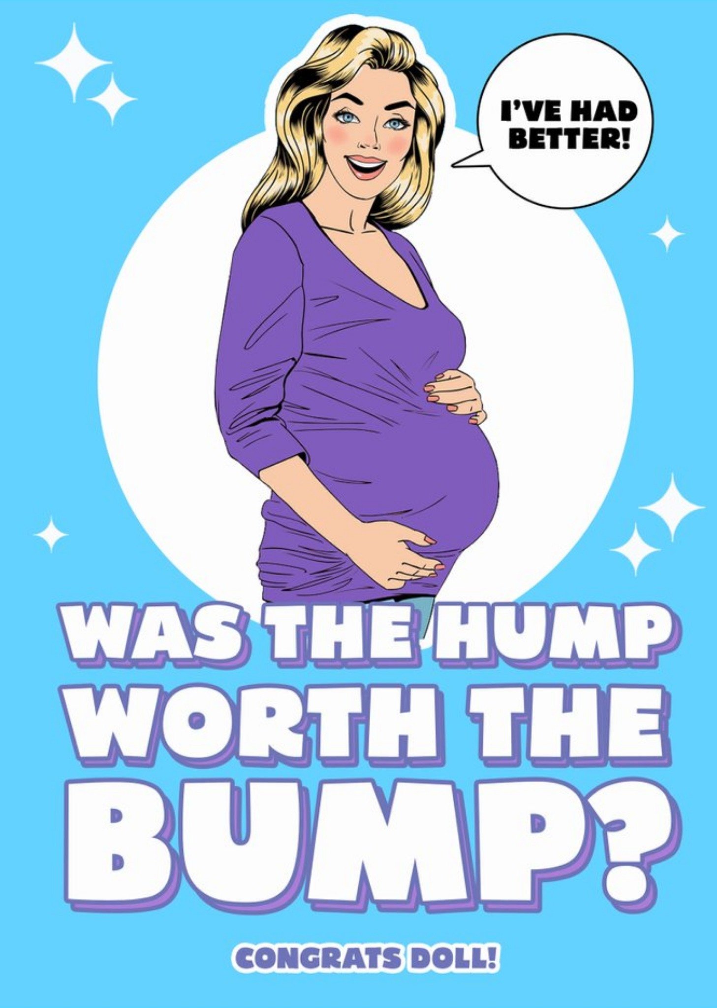 Friends Ferry Clever Illustration Irish Pregnancy Card Ecard