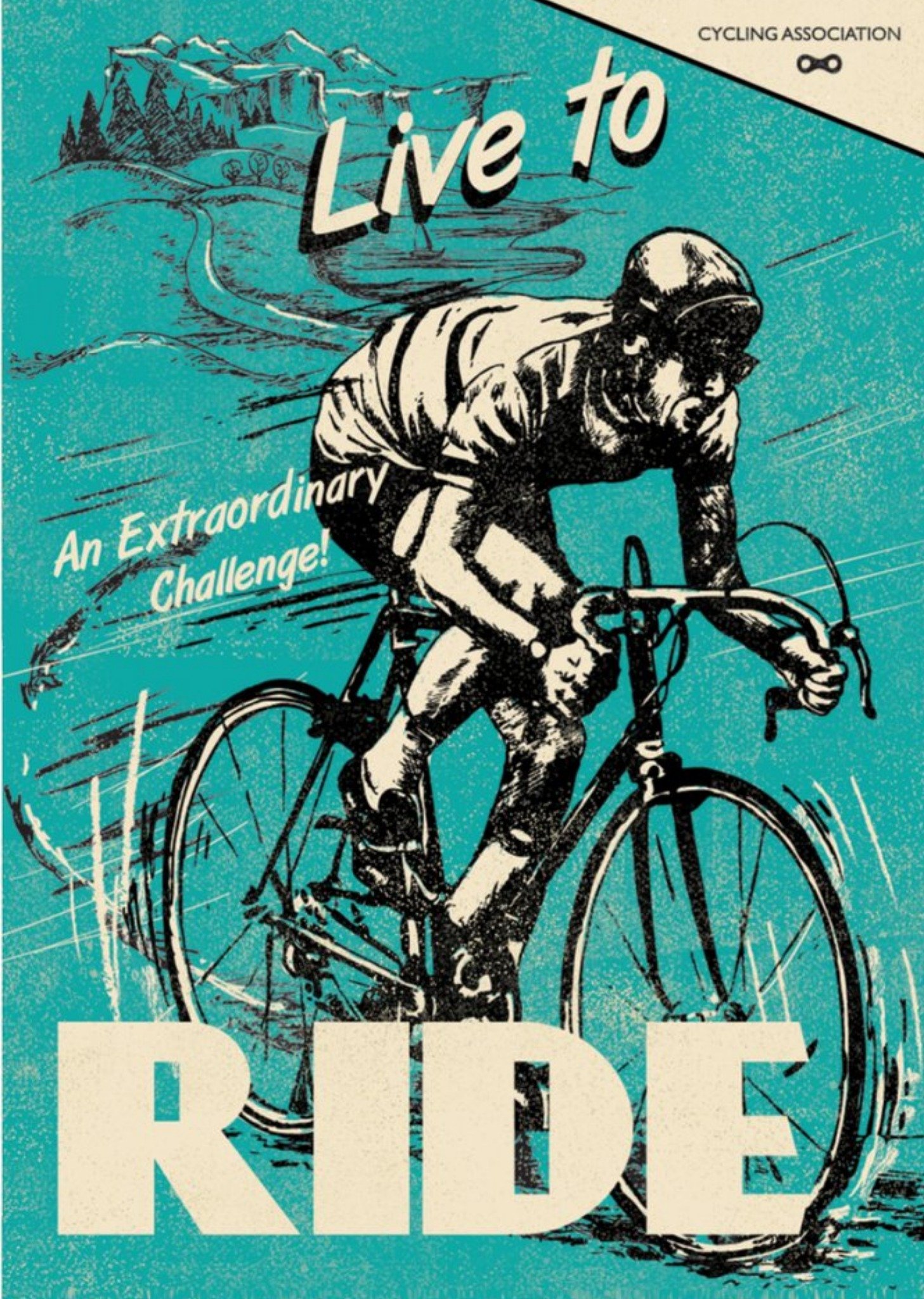 Live To Ride An Extraordinary Ride Card Ecard