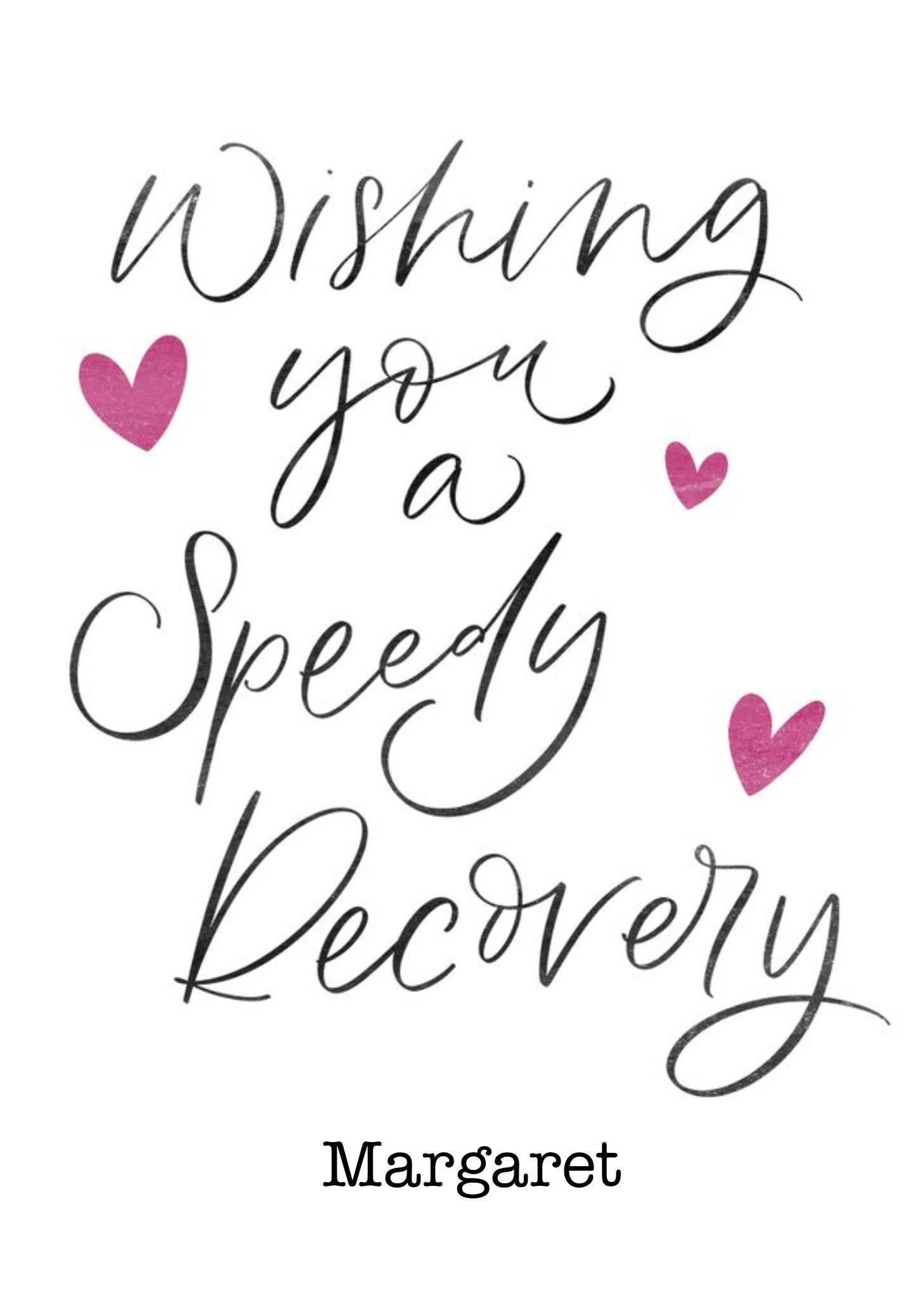 Wishing You A Speedy Recovery Get Well Card Ecard