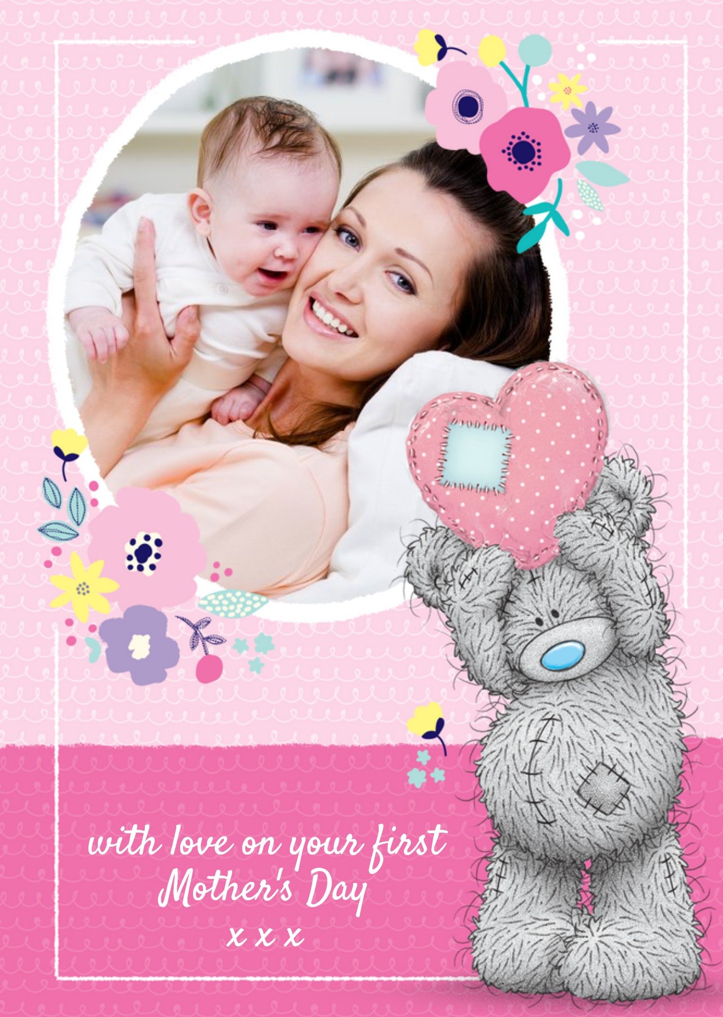 Me To You First Mother's Day Card - Photo Upload