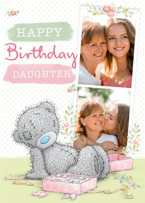 Daughter Birthday Card - Tatty Teddy - photo upload card