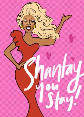 Shantay You Stay Valentines Day Card