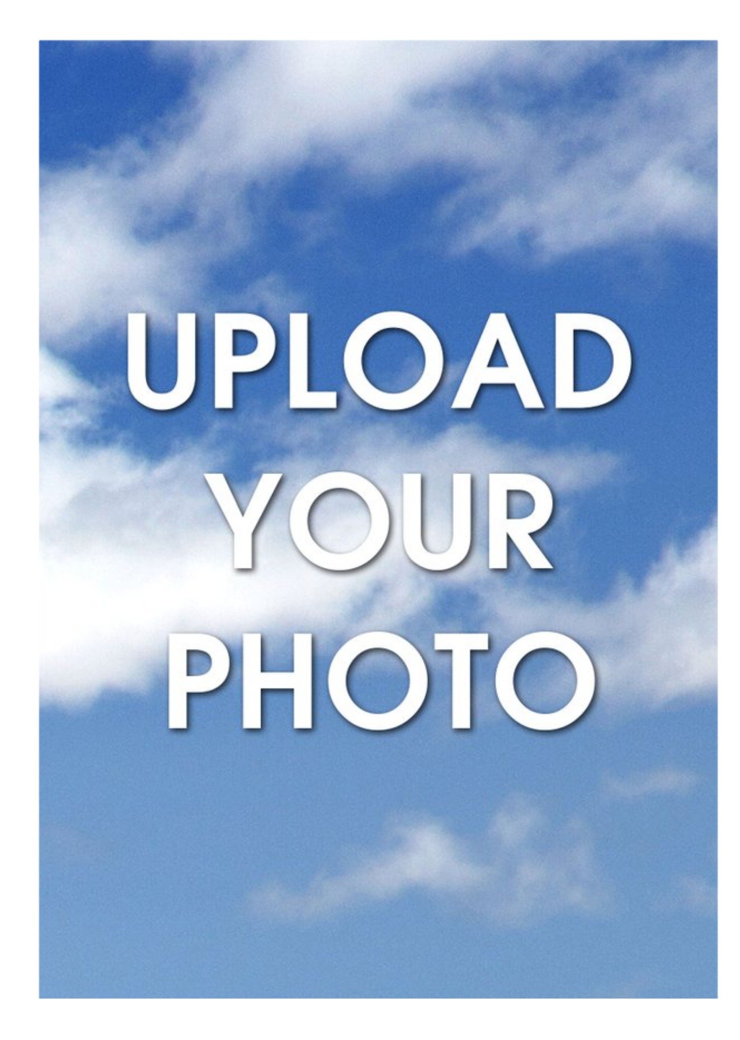 Create Your Own Photo Upload Card