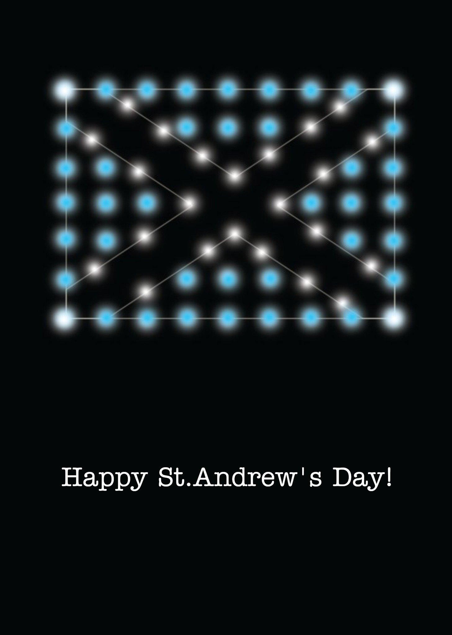 Moonpig Saint Andrew's Day Card, Large