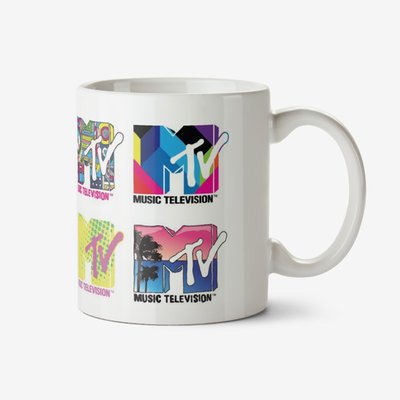 MTV Classics Cool retro MTV Logo illustrations Mug