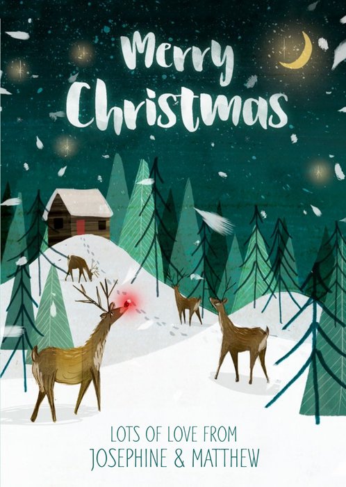La Jolie Boutique Personalised Christmas Card