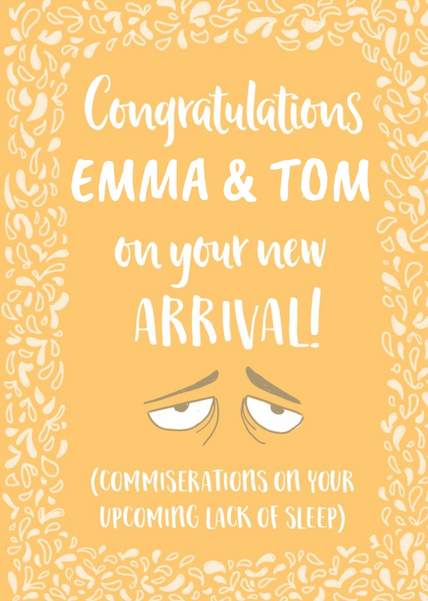 New Baby - Humour Quotes - Congratulations On Your New Arrival Ecard