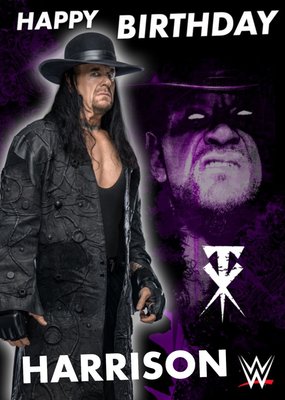 WWE The Undertaker Birthday Card