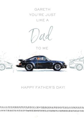 Like A Dad To Me Father's Day Car Card