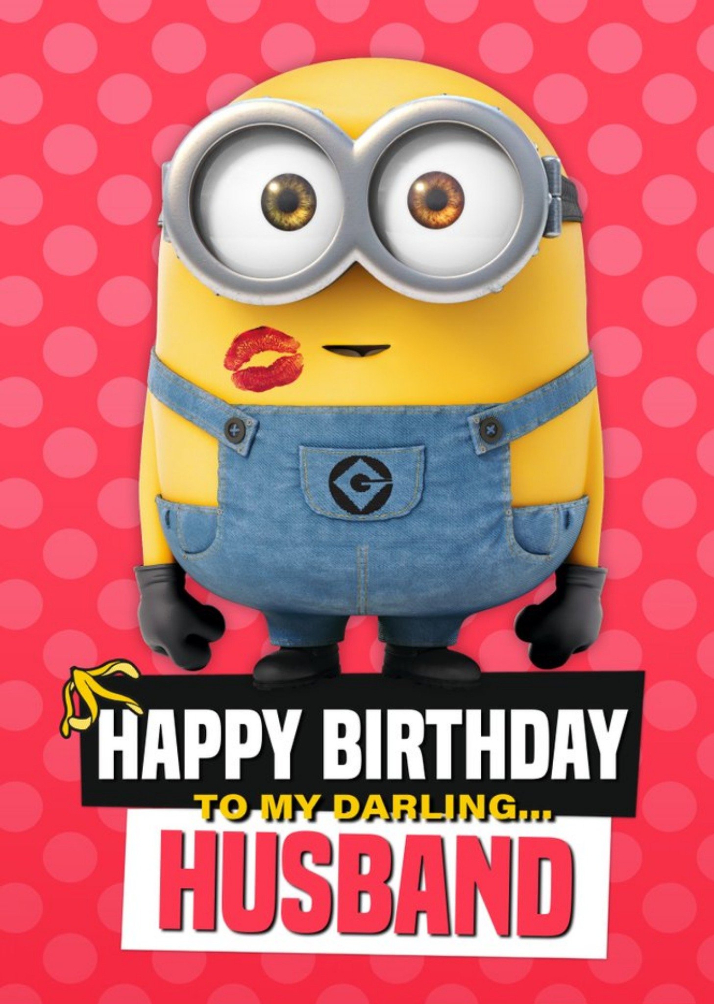 Despicable Me Minions My Darling Husband Birthday Card Ecard