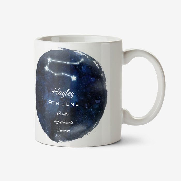 Zodiac Personalised Gemini Mug