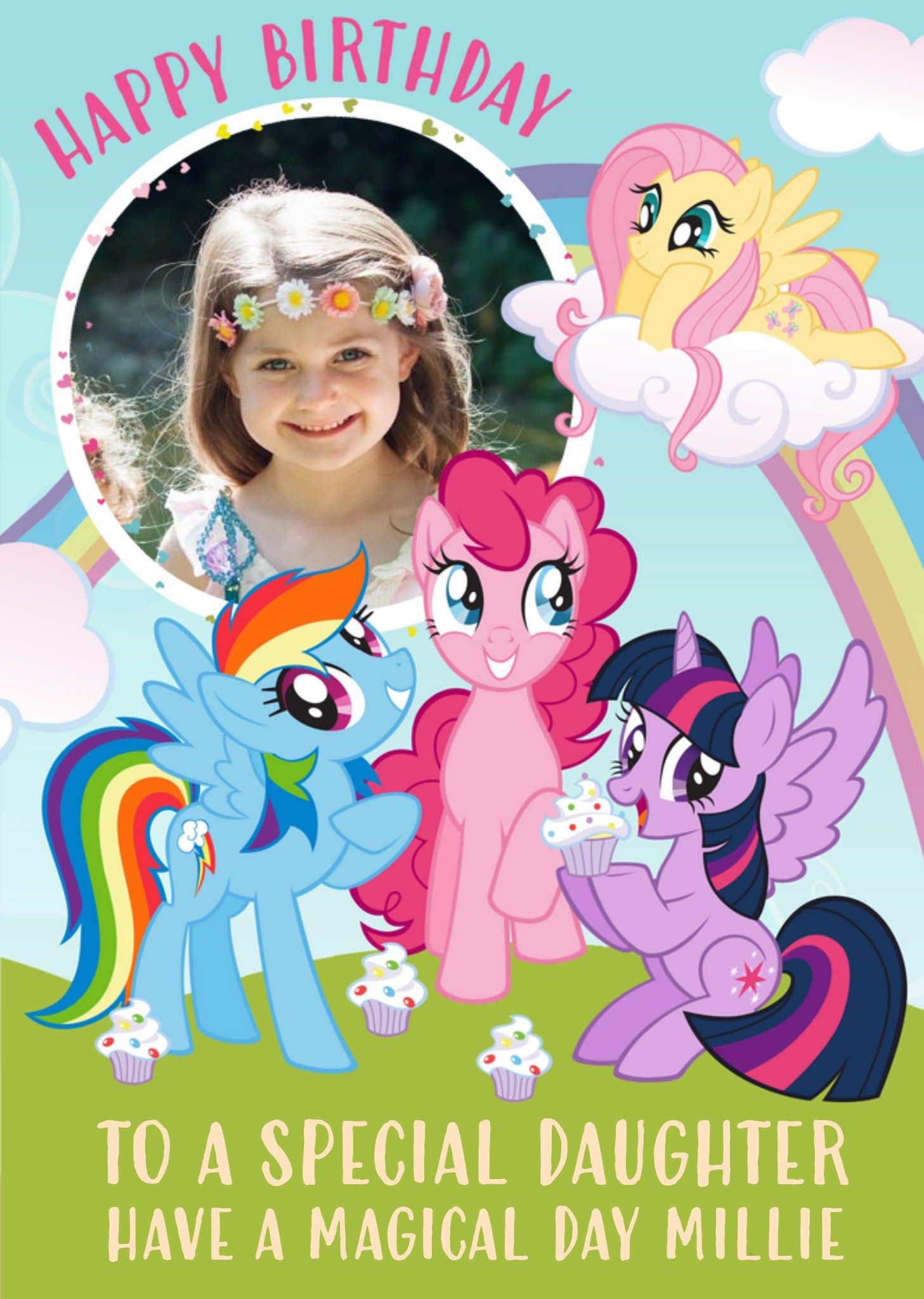 My Little Pony Daughter's Birthday Card, Large