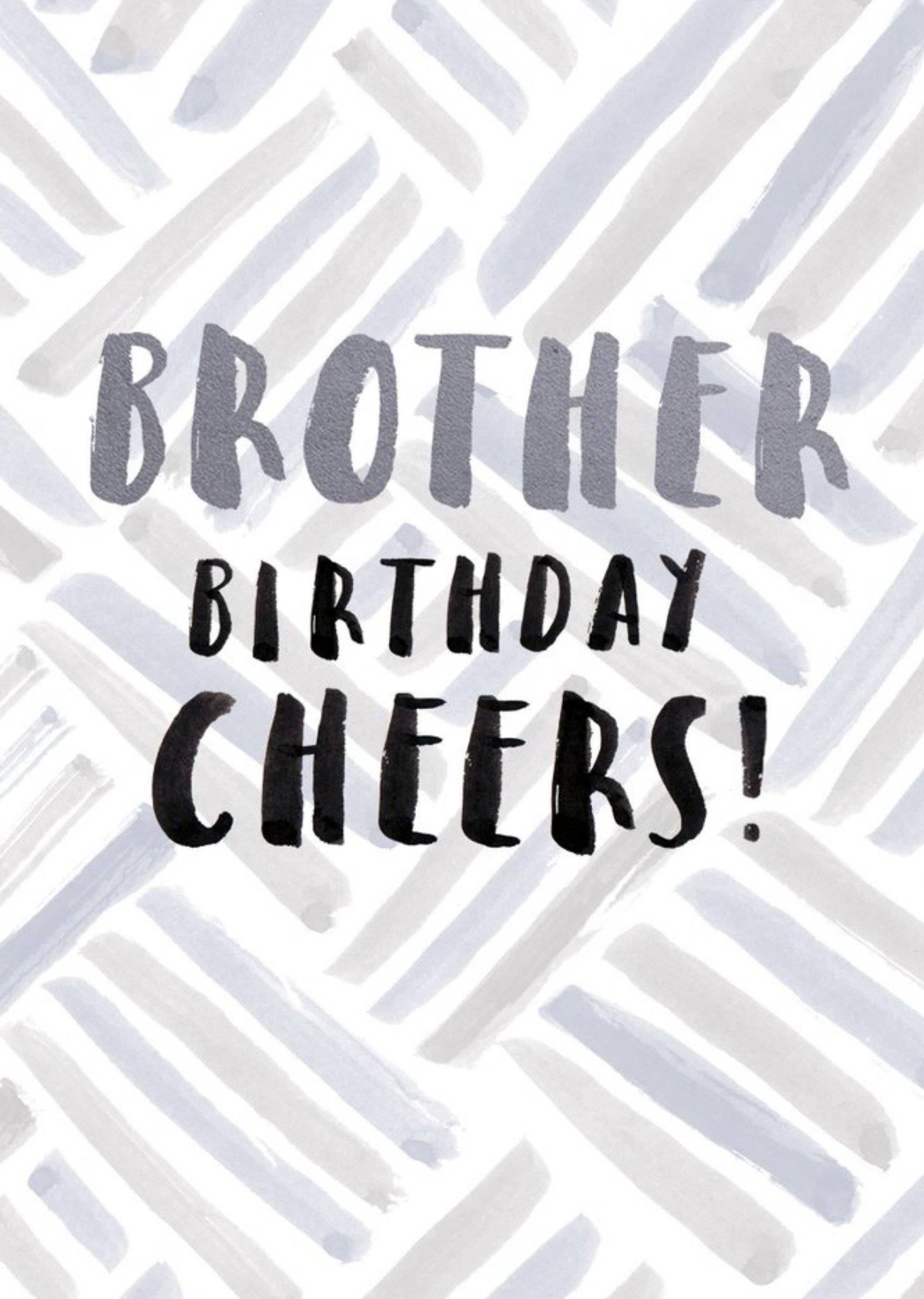 Moonpig Brother Birthday Cheers Card, Large