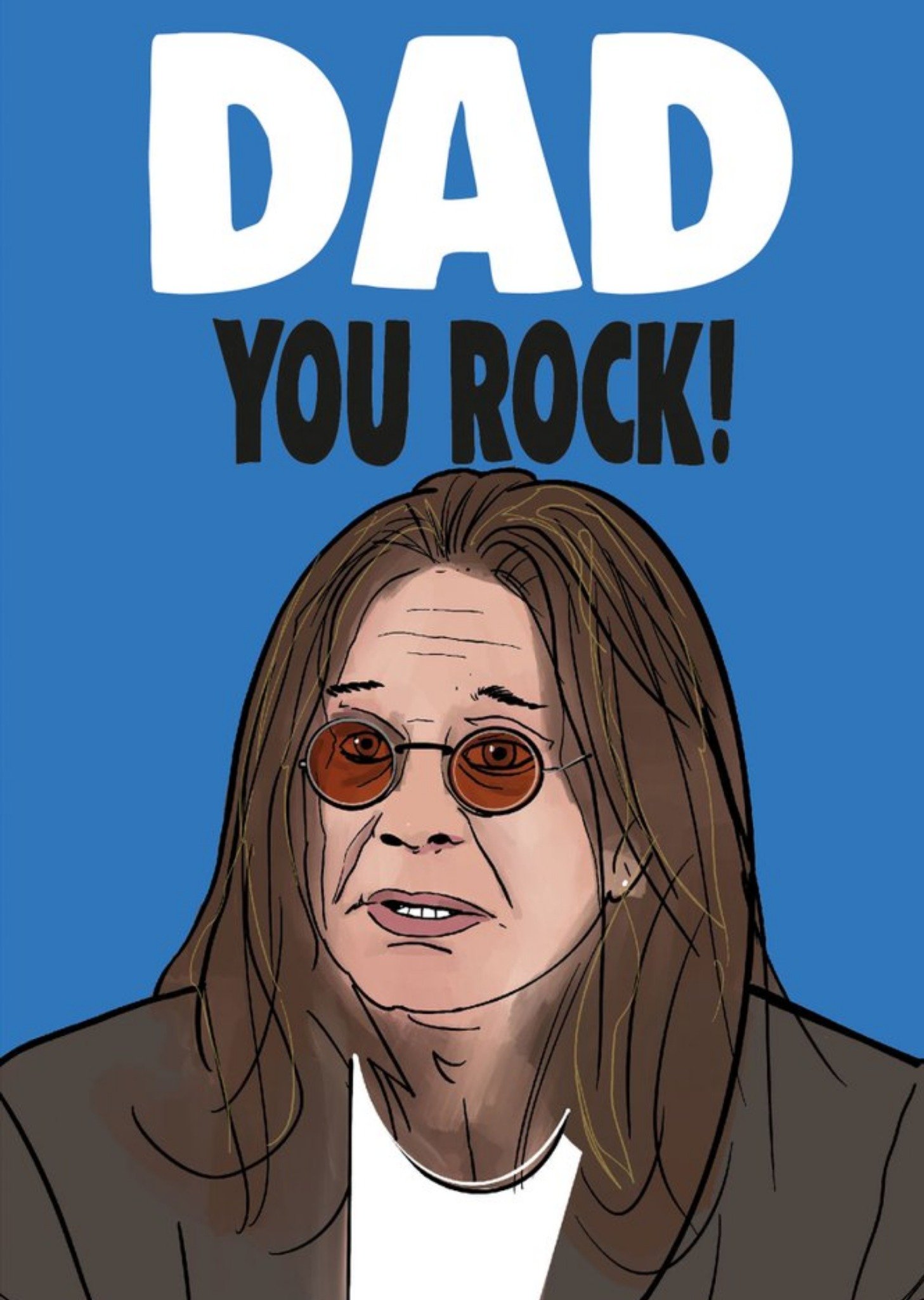 Cheeky Chops Dad You Rock Father's Day Card Ecard