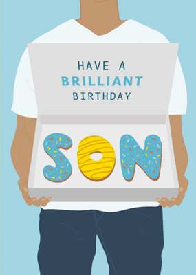 Have A Brilliant Birthday Son Card