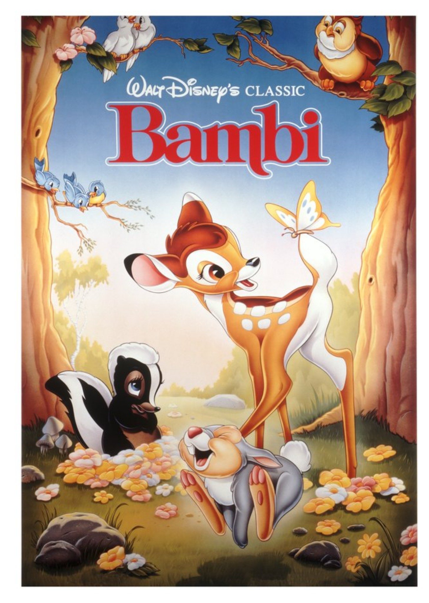 Disney Classic Bambi Personalised Card