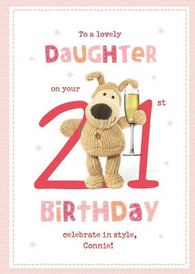 Boofle To A Lovely Daughter On Your 21st Birthday Card