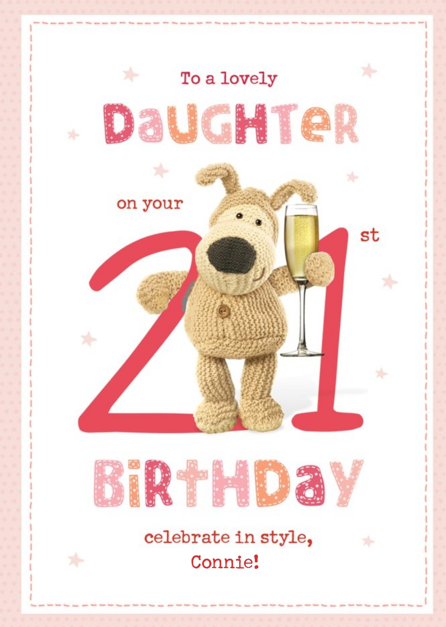 Boofle To A Lovely Daughter On Your 21st Birthday Card Ecard