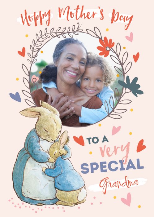Peter Rabbit To A Very Special Grandma Mother's Day Card