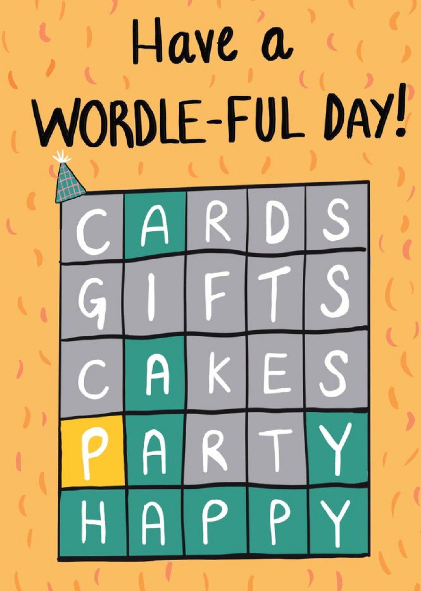 Word Game Have A Wonderful Day Card Ecard