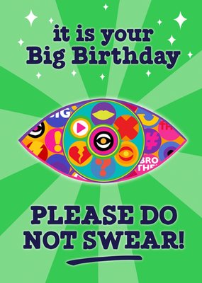 It is Your Big Birthday Card