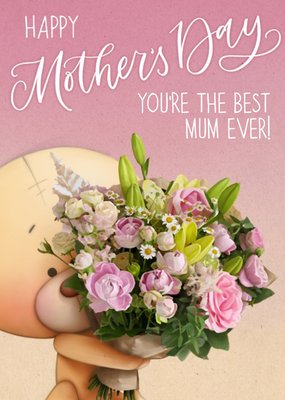 Boofle You're The Best Mum Happy Mother's Day Card
