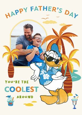 Disney Donald Duck Happy Birthday Dad Card