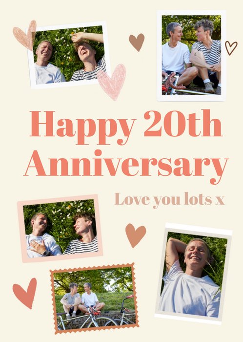 Photo Upload Anniversary Card | Moonpig