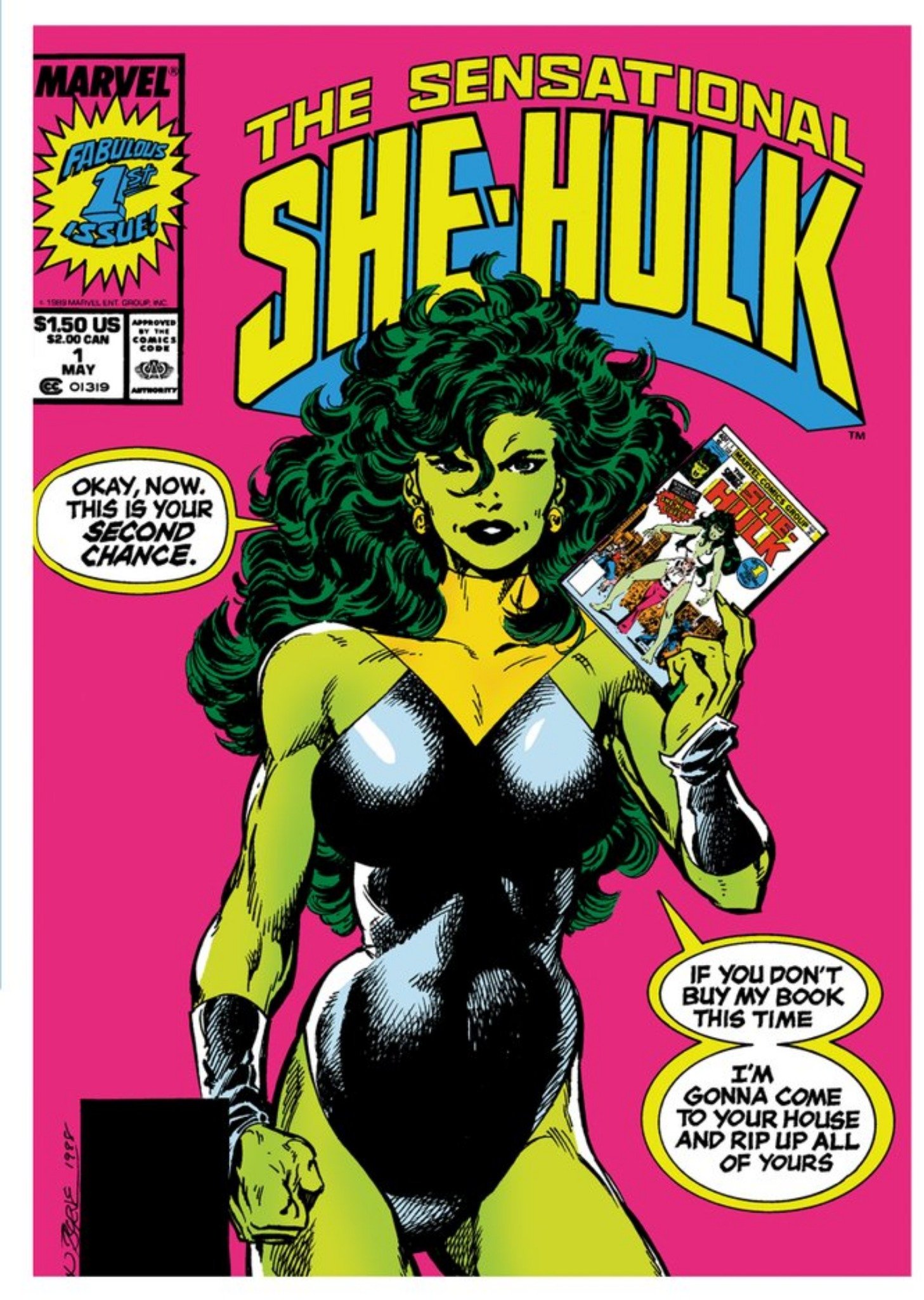Marvel Comics She_Hulk Birthday Card Ecard