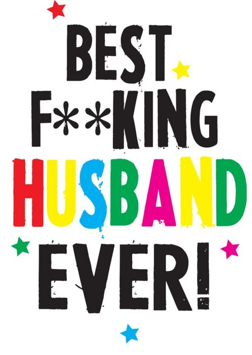 Funny Cheeky Chops Best Husband Ever Card