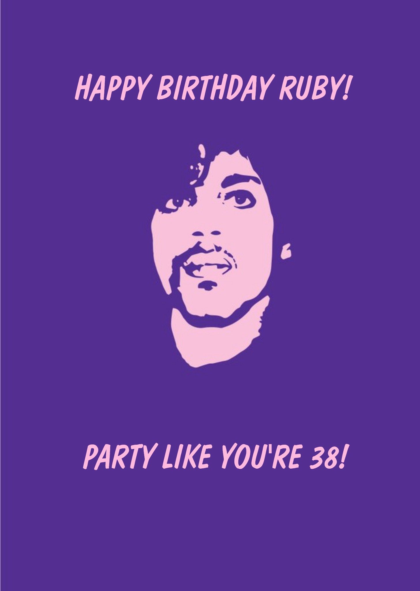 Jerry Tapscott Prince Birthday Card Ecard