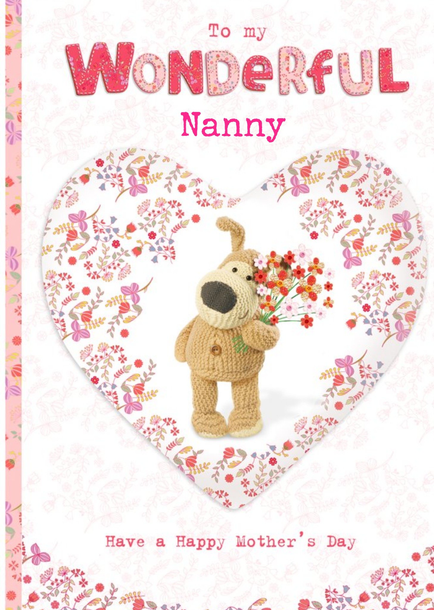 Boofle To My Wonderful Nanny Happy Mother's Day