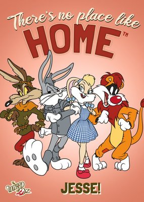 Warner Brothers 100 There's No Place Like Home Card