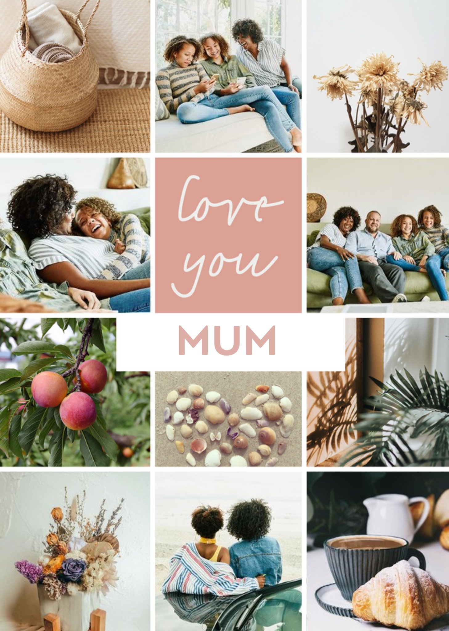 Foto Feed Social Media Influencer Blogger Timeline Love You Mum Photo Collage Photo Upload Mothers D Ecard