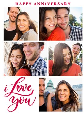 Silly Sentiments Photo Upload I Love You Anniversary Card