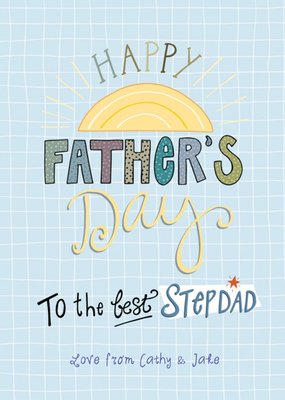 Personalised You Are My Sunshine Father's Day Card 