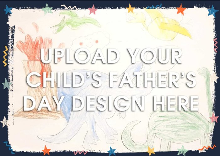 Father's Day Photo Upload Card