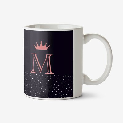 Queen Of The Brews Personalise Letter Mug