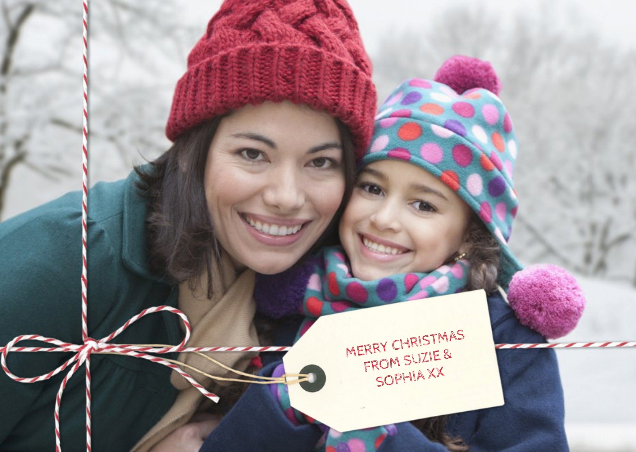 Photo Upload Christmas Card Ecard