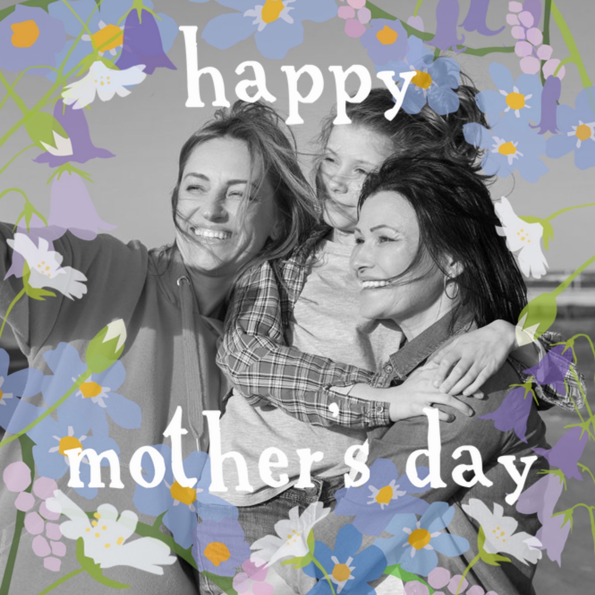 Photo Upload Mother's Day Card, Square