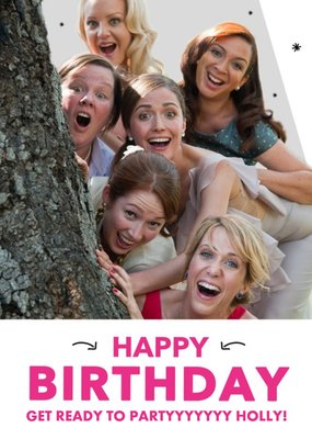 Bridesmaids Partyyyyyyy Birthday Card