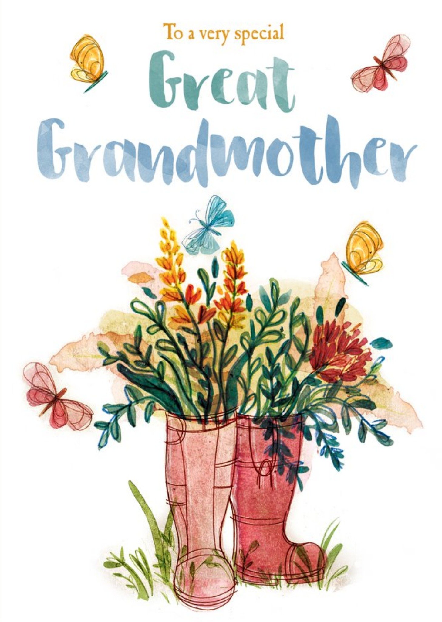 To A Very Special Great Grandmother - Mother's Day Card